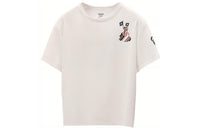 HERMES SS22 Drop Shoulder Sleeve T Shirt Women's White
