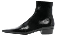 SAINT LAURENT 35mm Patent-leather Ankle Boots