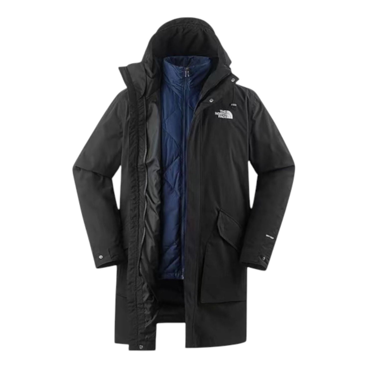 THE NORTH FACE 2 In 1 Outdoor Jacket 'Black' 7QT592H