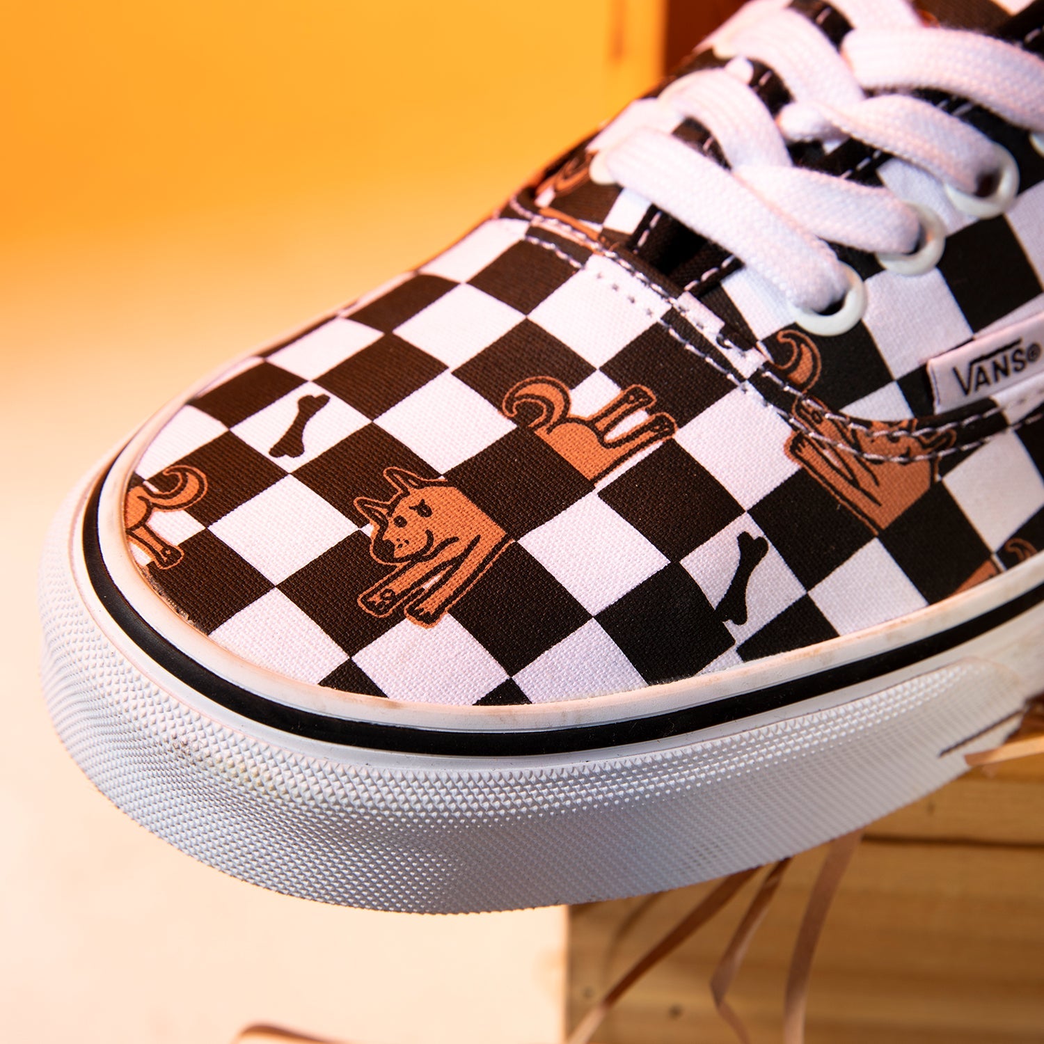 Vans Wallpaper Authentic 'Black White' VN0A5KS9BP6