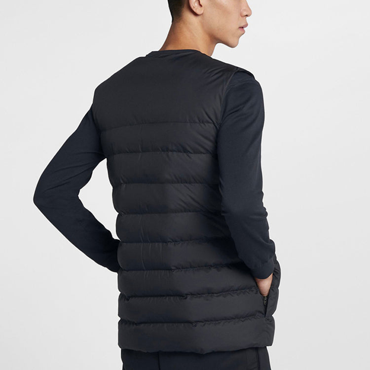 Men's Nike Casual Hooded Black Down Jacket AH2206-010