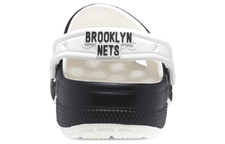 Crocs Brooklyn Nets Classic Clogs 'Black White' 208651-103