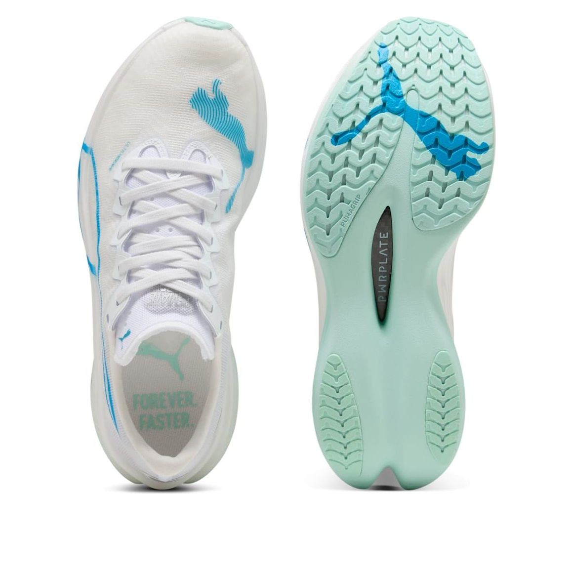 (WMNS) PUMA Deviate Nitro 3 'White Blue' 309810-08