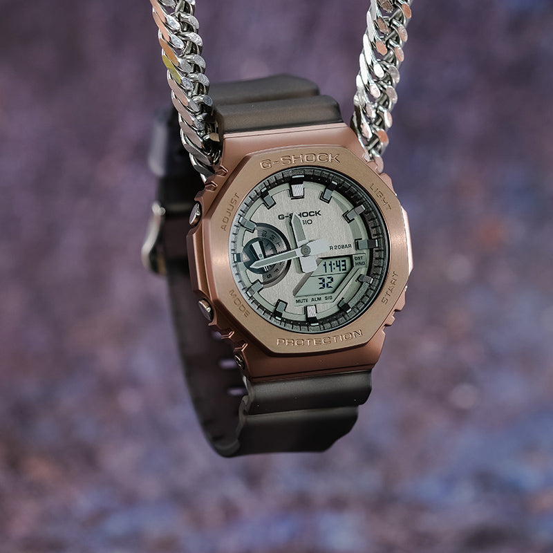 CASIO G-Shock Analog-Digital 'Brown' GM-2100MF-5APR
