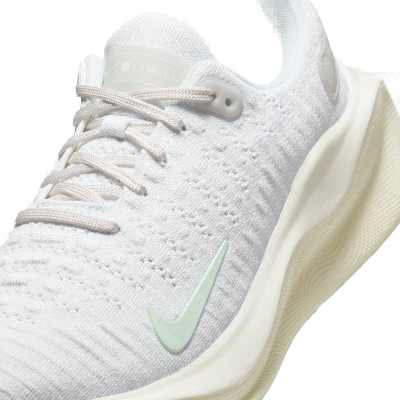 (WMNS) Nike Infinity Run 4 'White Barely Green' HF4306-100