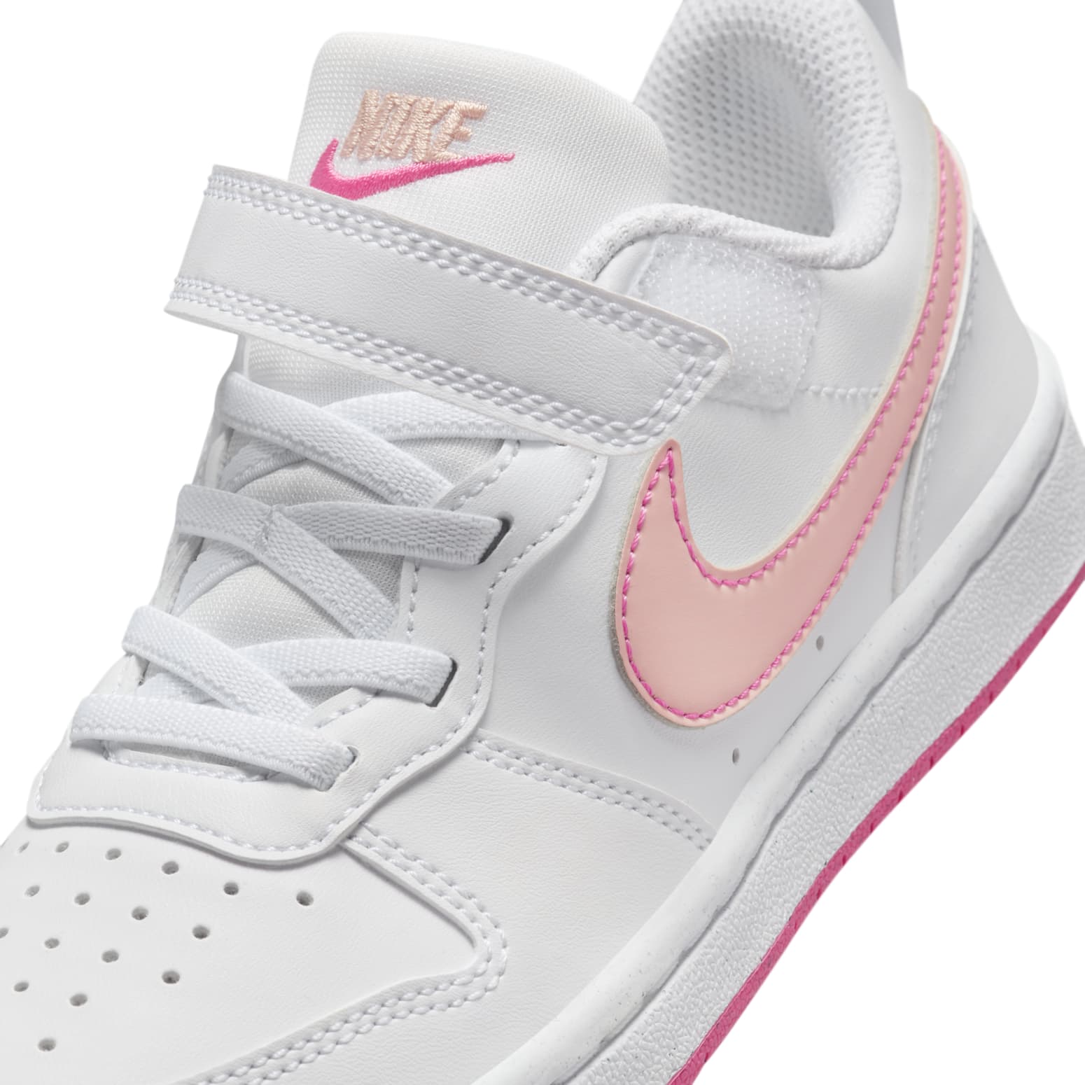 (PS) Nike Court Borough Low Recraft 'White Pinksicle' DV5457-111