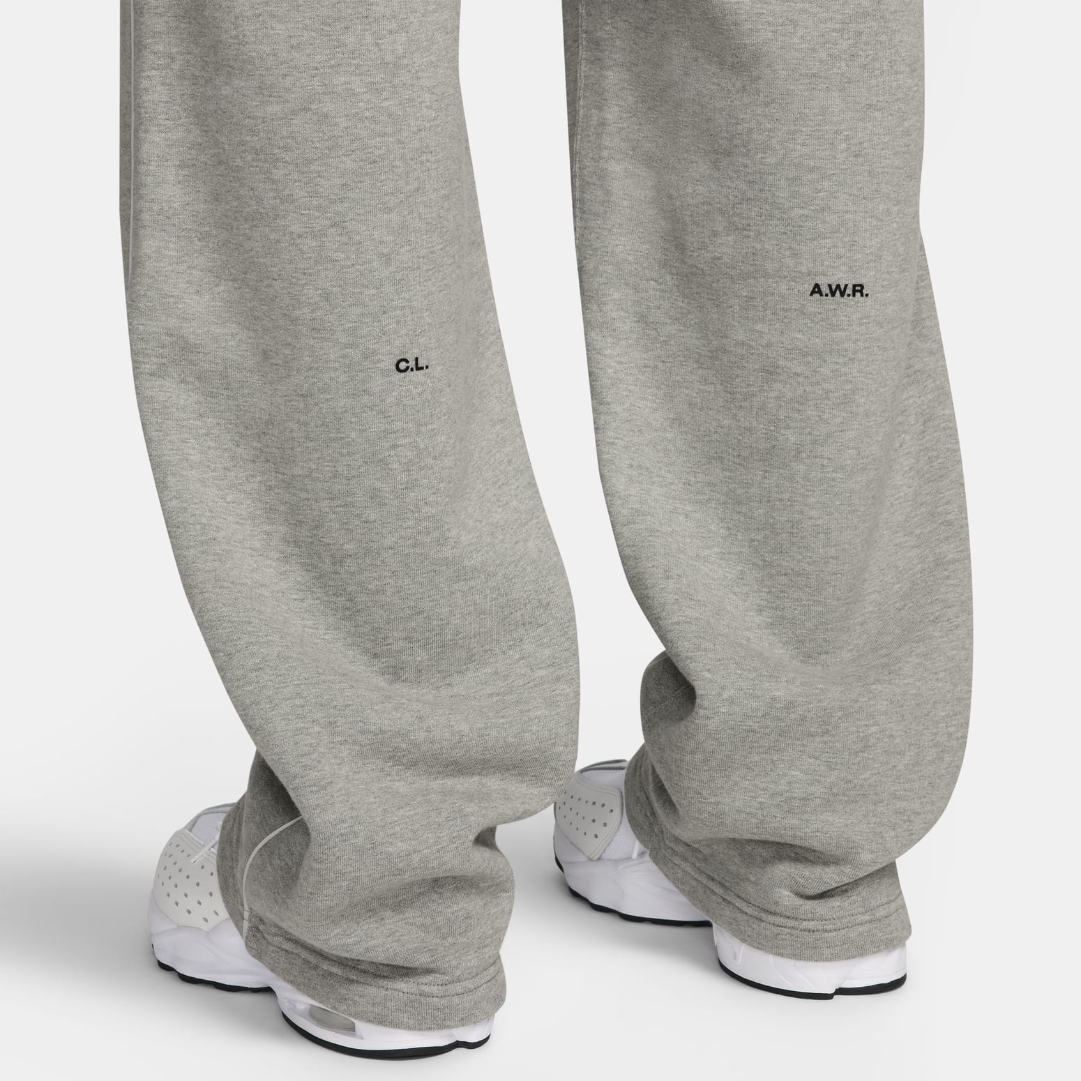 Nike x NOCTA Fleece CS Open-Hem Pant 'Grey' FZ4675-063