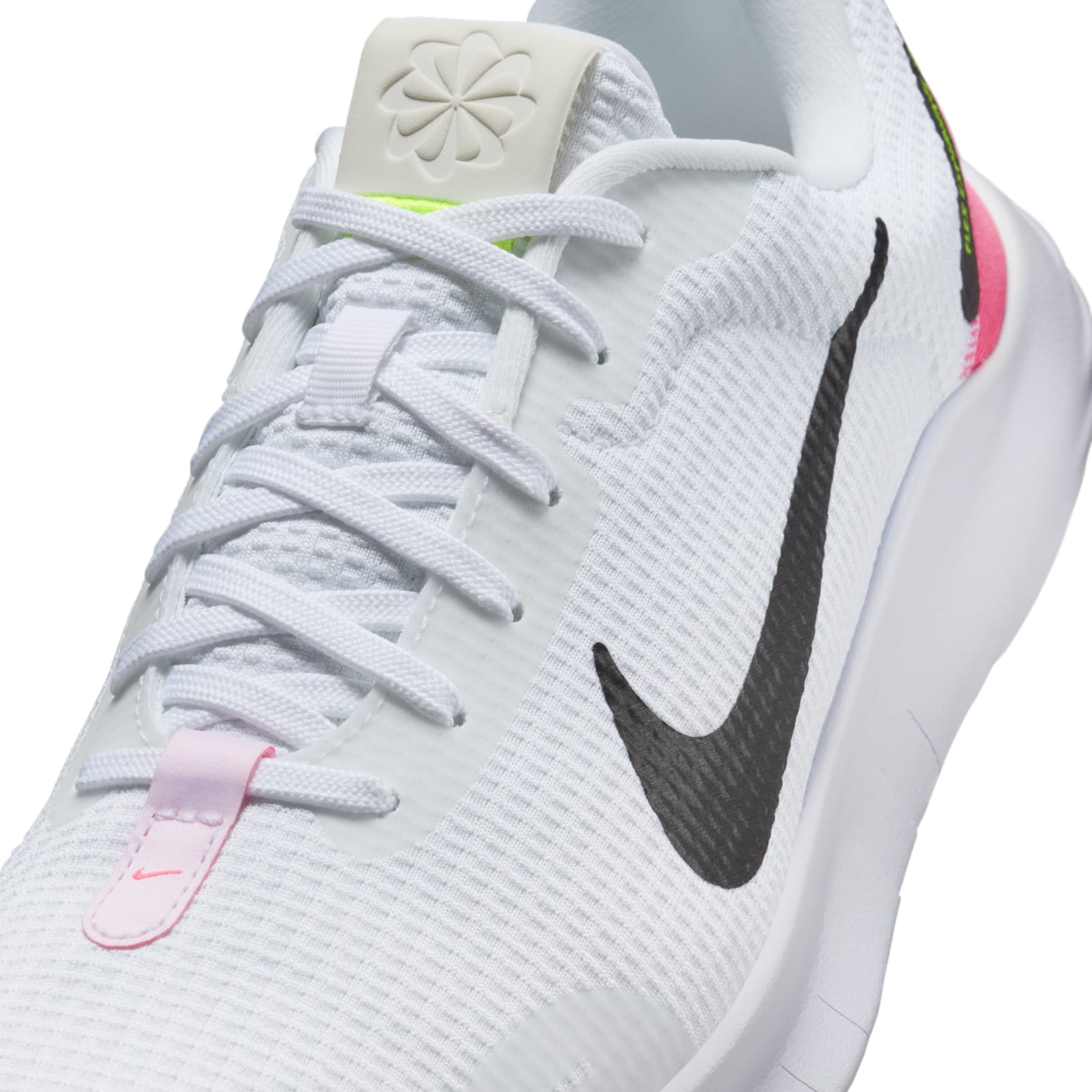 (WMNS) Nike Flex Experience Run 12 'White Hot Punch Black' DV0746-102