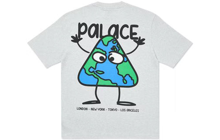Palace Globlerone T-Shirt 'White' P18TS150