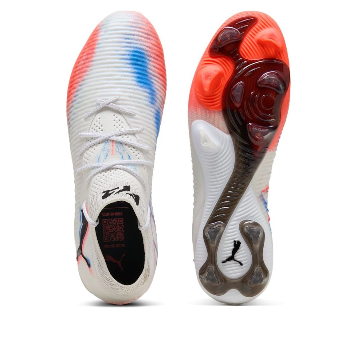 PUMA Future 8 Ultimate 'White Black Glowing Red' 108581-01