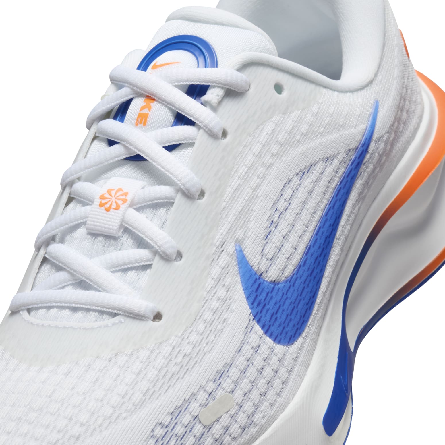 (WMNS) Nike Journey Run 'White Racer Blue Orange' HQ4218-100
