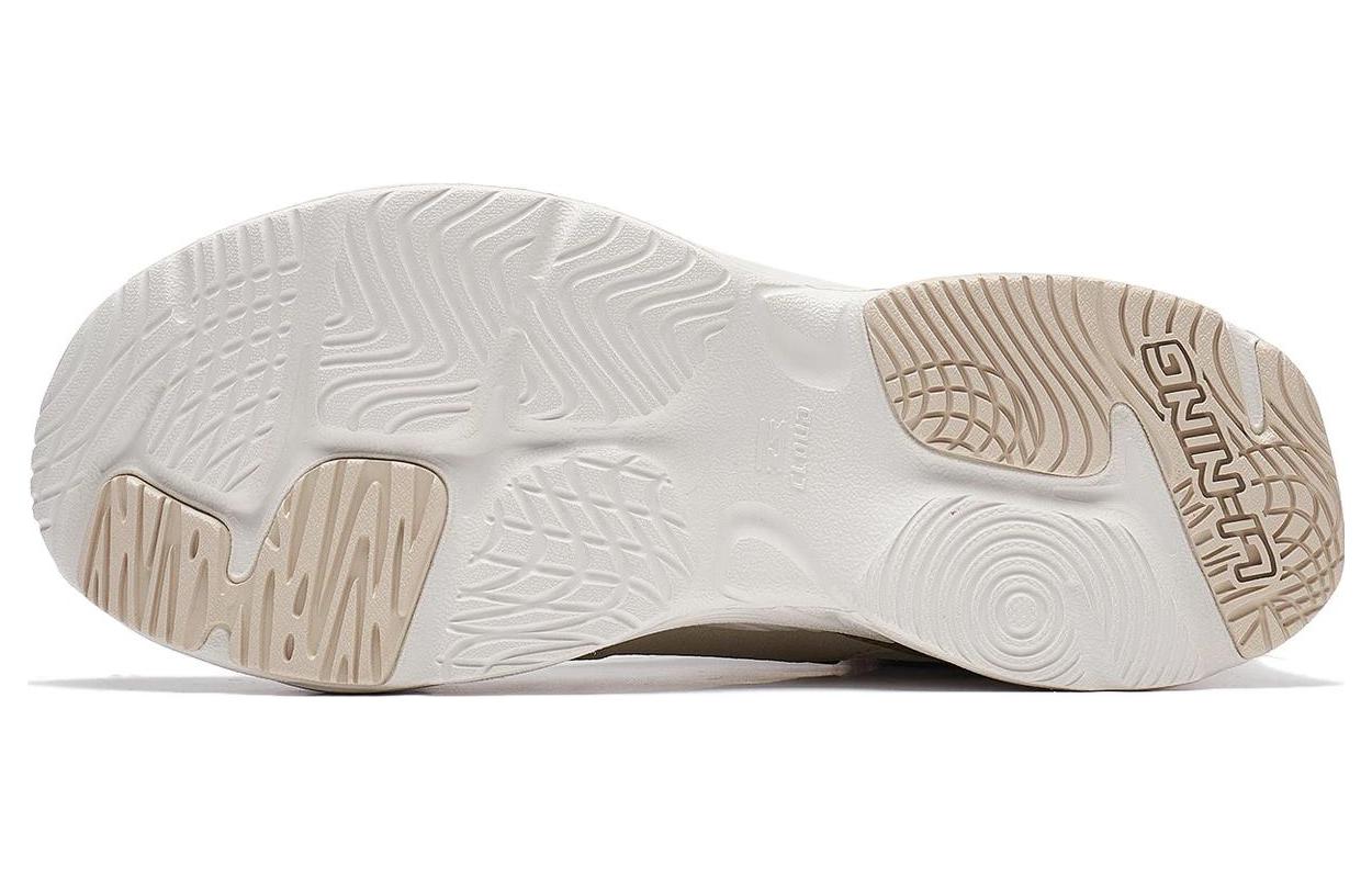 (WMNS) Li-Ning Defender 'White Light Brown' AGLT128-3