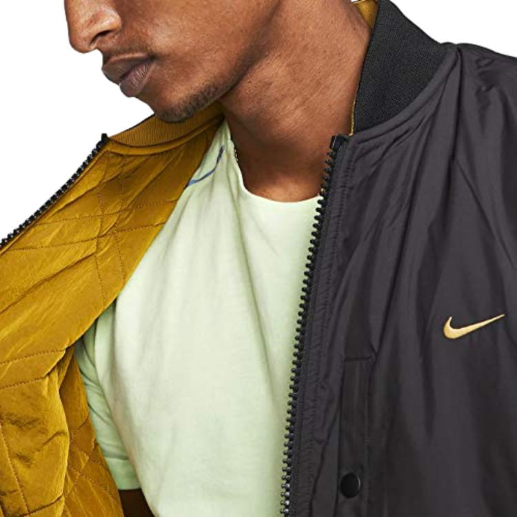 Nike Classic x Sport Reversible Jacket 'Dark Sulfur Black' CJ0799-743