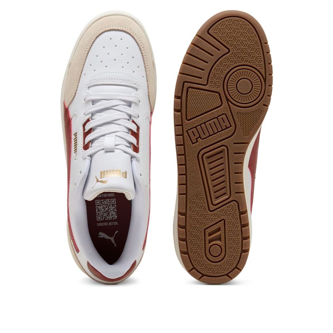 PUMA Shuffle Downtown OG 'White Red' 403840-07