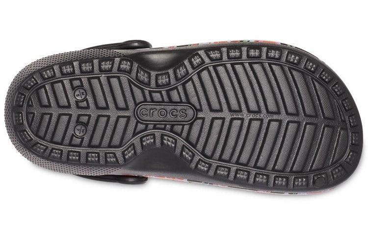 Crocs Classic Stay Warm Cozy Sports Unisex Black Red Sandals 'Black Red' 205324-643