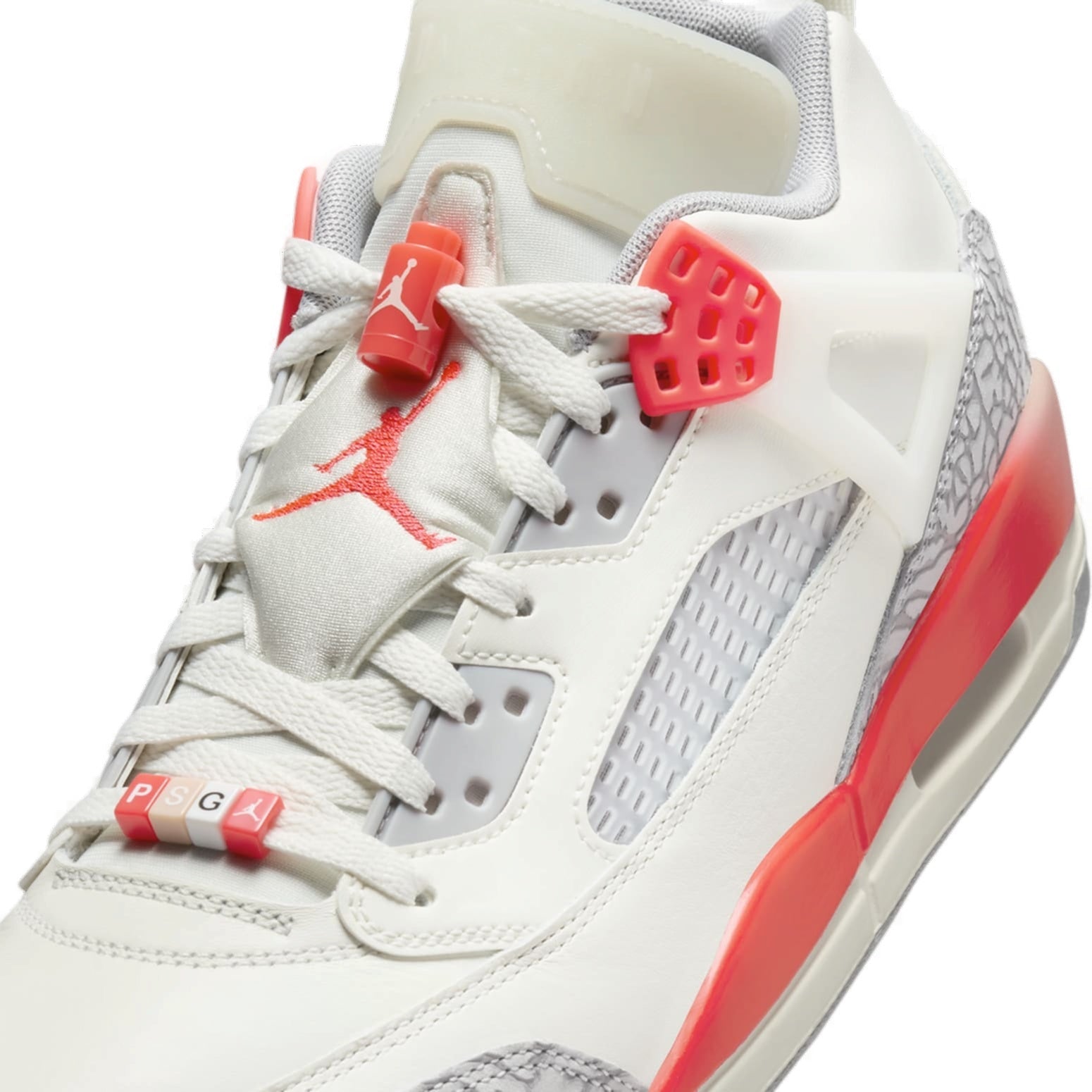 Air Jordan x Paris Saint-Germain Spizike Low 'Sail Infrared' HF8827-100