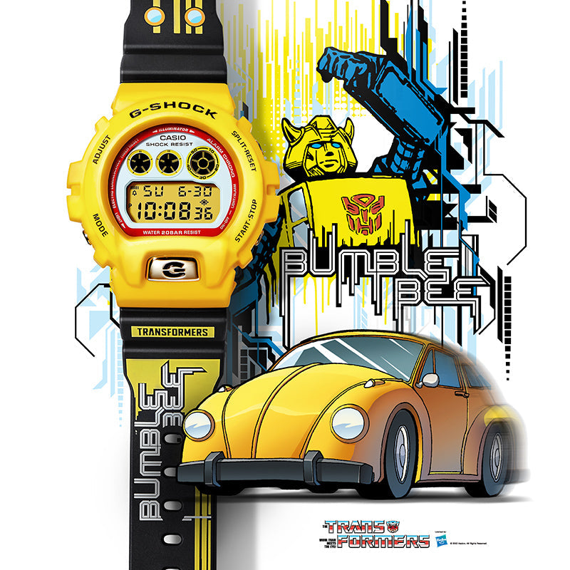 CASIO G-Shock Digital 'Yellow' DW-6900BUMB22-9PFT