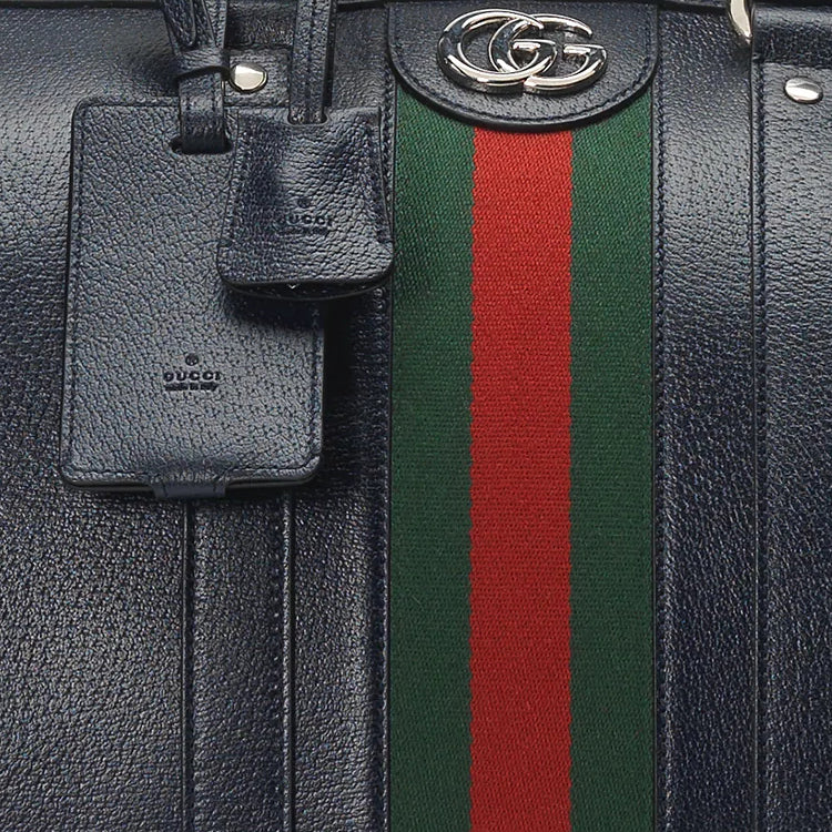 Gucci Savoy Medium Duffle Bag 'Dark Blue' 724642-AABUE-4951
