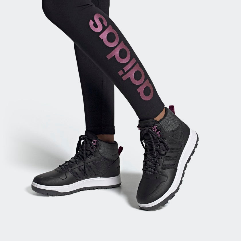 (WMNS) adidas neo Blizzare Black/Purple FW7095