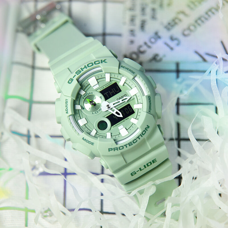 CASIO G-Shock Analog-Digital 'Green' GAX-100CSB-3A