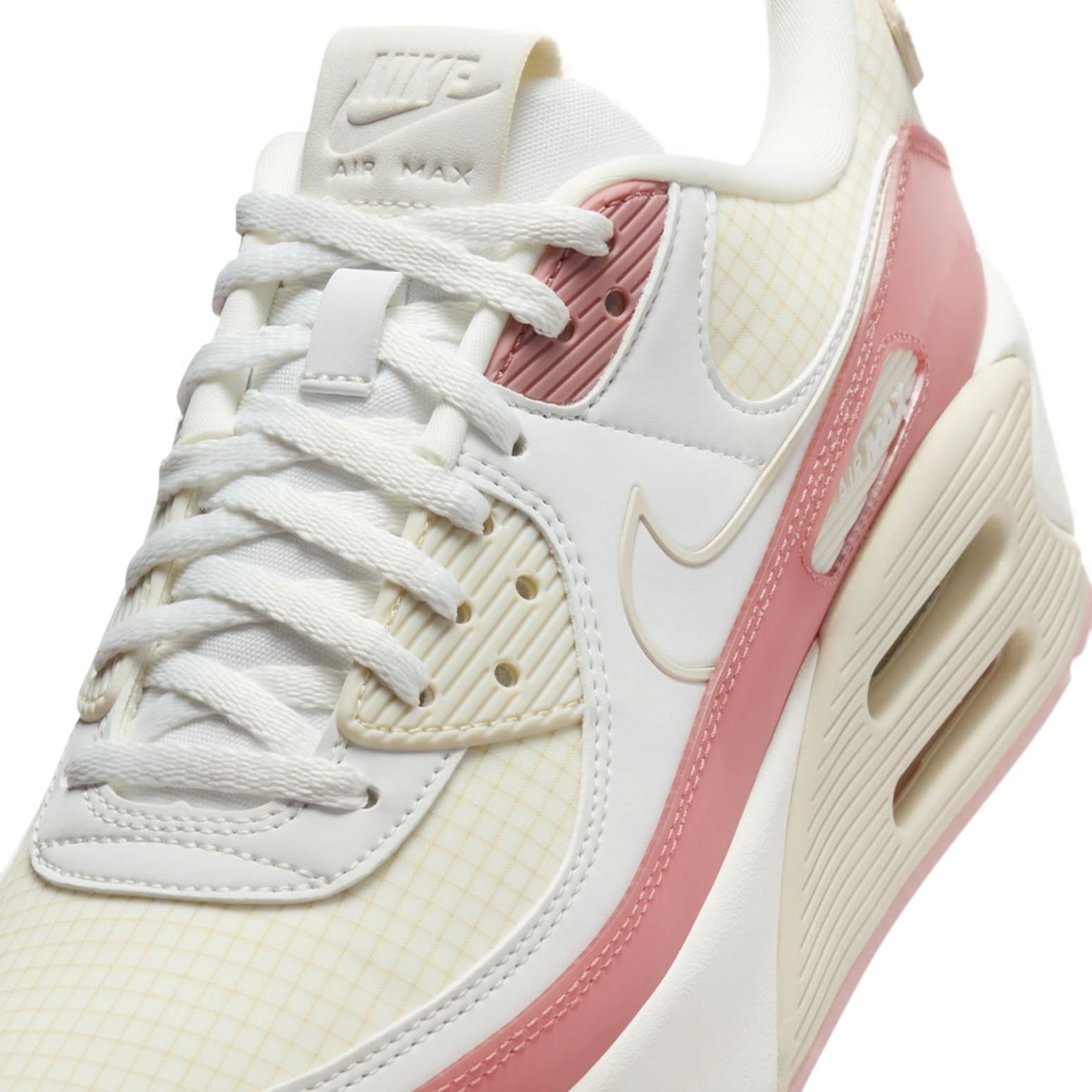 (WMNS) Nike Air Max 90 LV8 'Sail Light Brown Red' HF0782-101