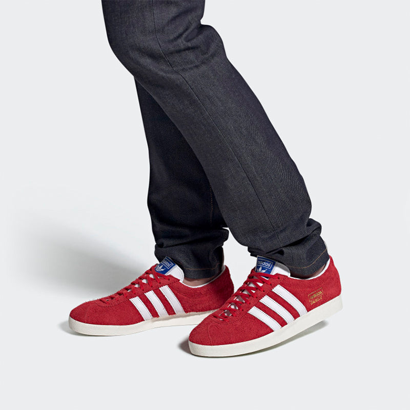 adidas Gazelle Vintage 'Red Suede' FU9657