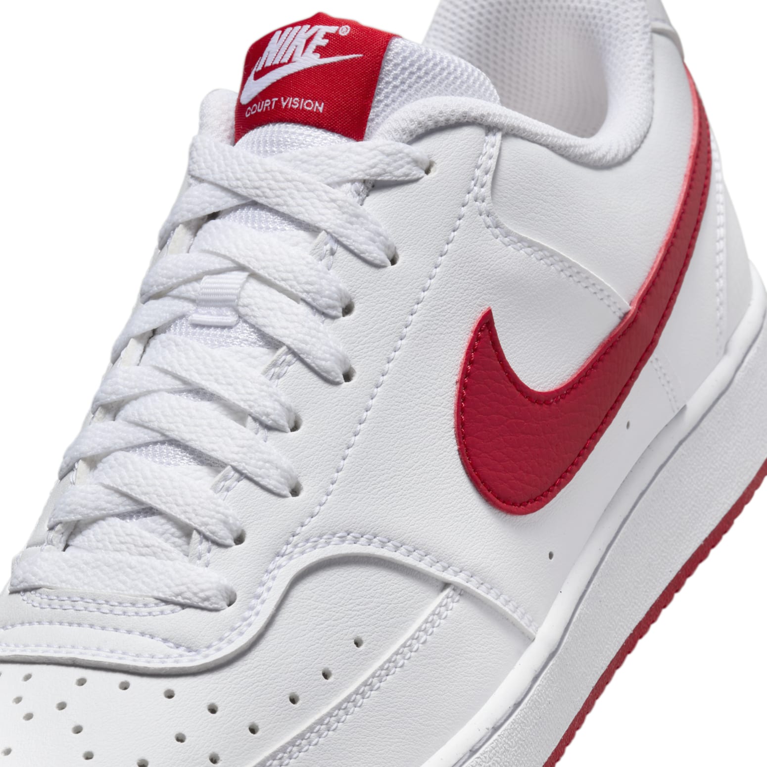 Nike Court Vision Low Next Nature 'White University Red' HF1744-101