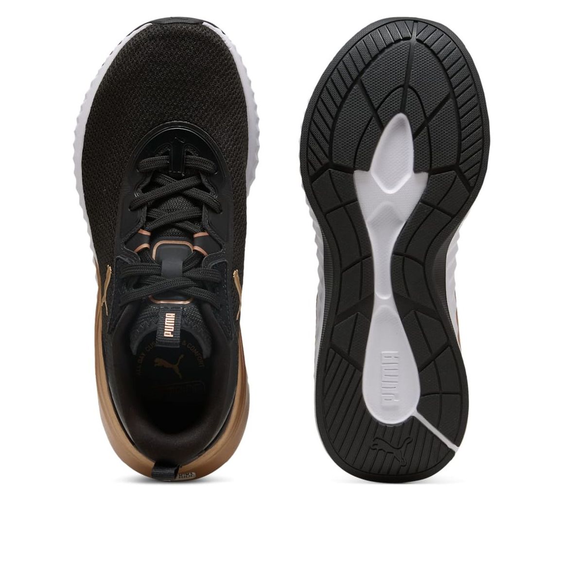(WMNS) PUMA Softride Serra 'Black Gold' 311208-01