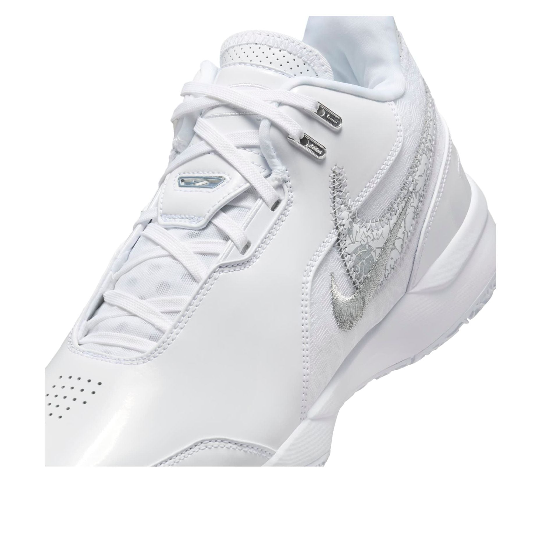 Nike Zoom LeBron NXXT Gen AMPD 'White Silver' FJ1566-102