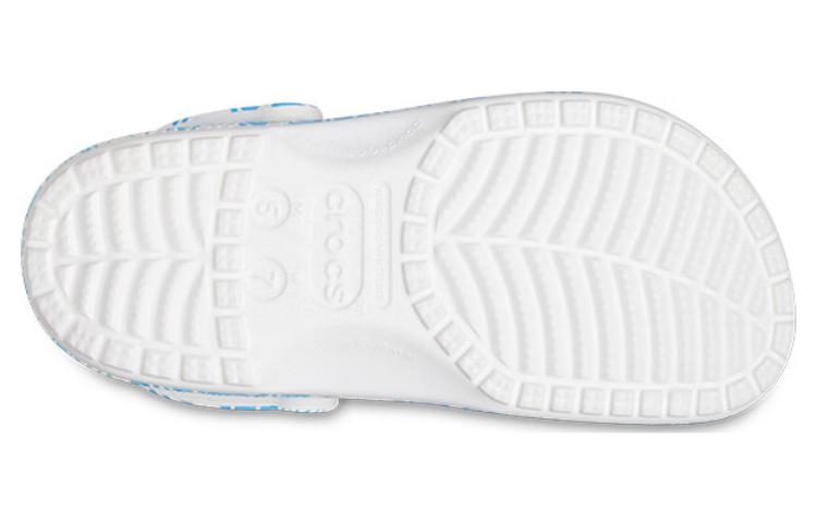 Crocs Classic Duke Print Clogs 'Blue White' 210003-4OX