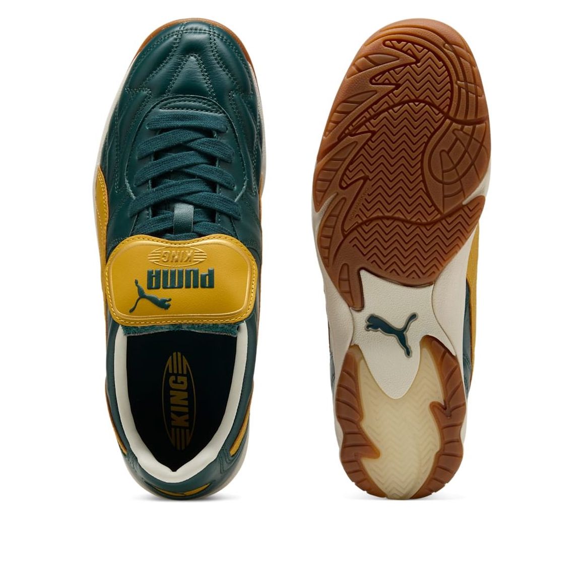 PUMA King Indoor 'Green Yellow' 401683-12