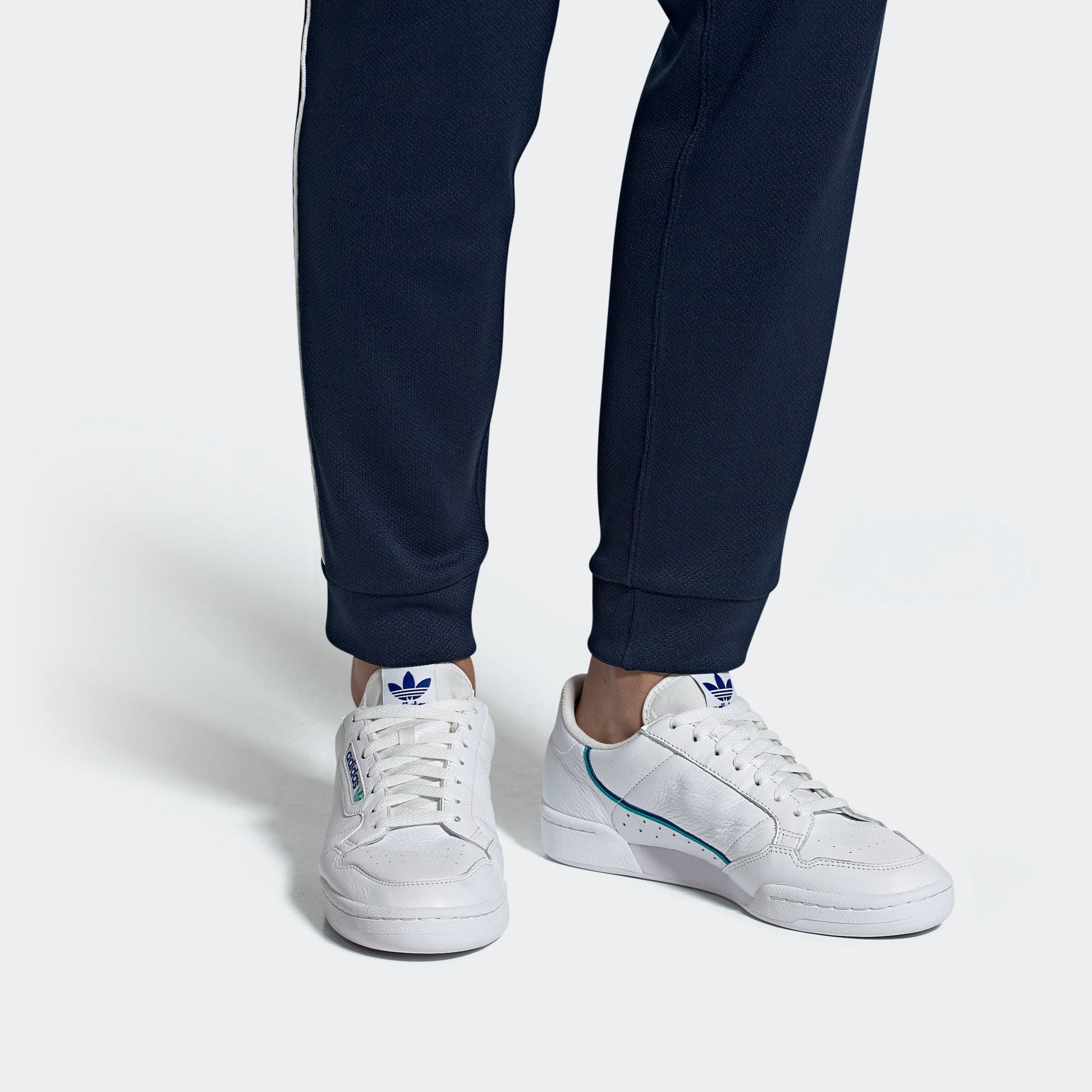adidas Continental 80 Shoes 'White Blue' EE3753