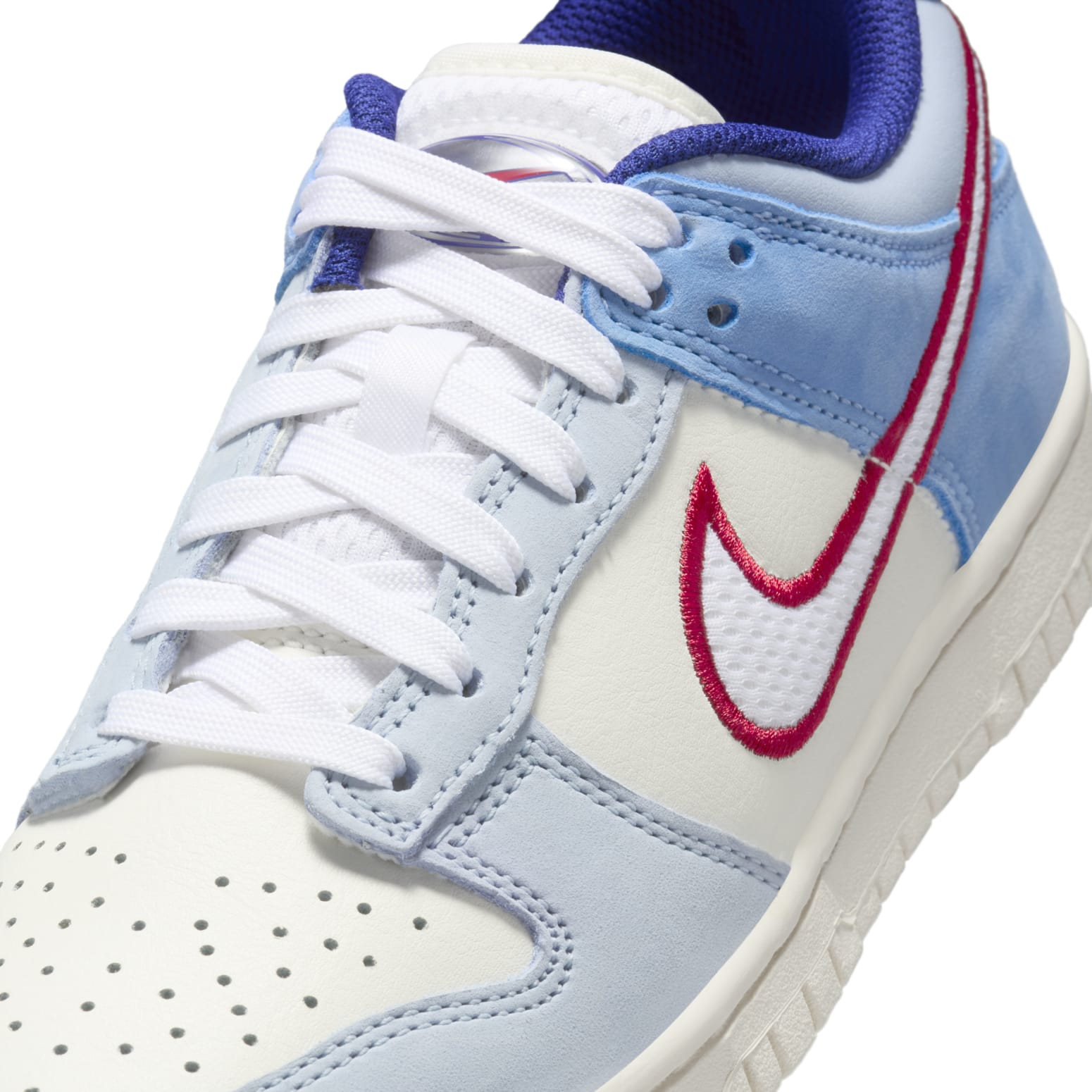 (GS) Nike Dunk Low 'Armory Blue Red Mesh' HF5742-111