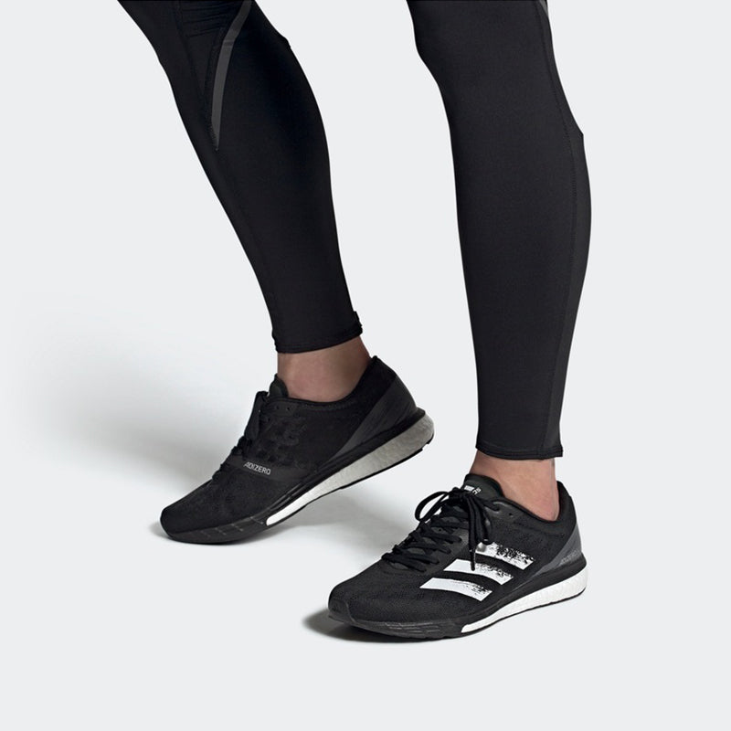 adidas adizero Boston 9 wide 'Black White' FY1117