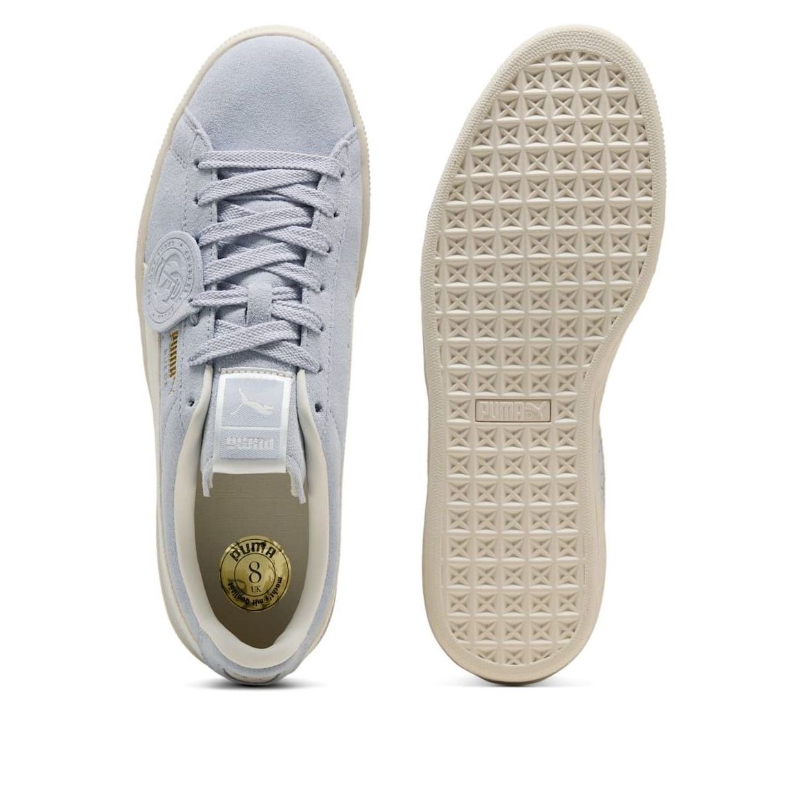 PUMA Suede Charles F. Stead 'Snow Mountain Blue Frosted Ivory' 405341-05