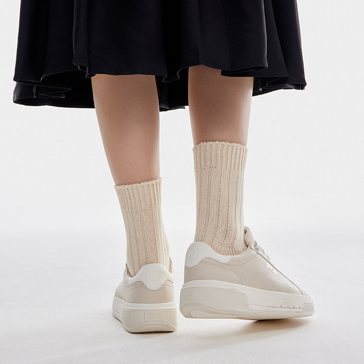 (WMNS) FILA Blocks 'Beige' F12W312204FFA