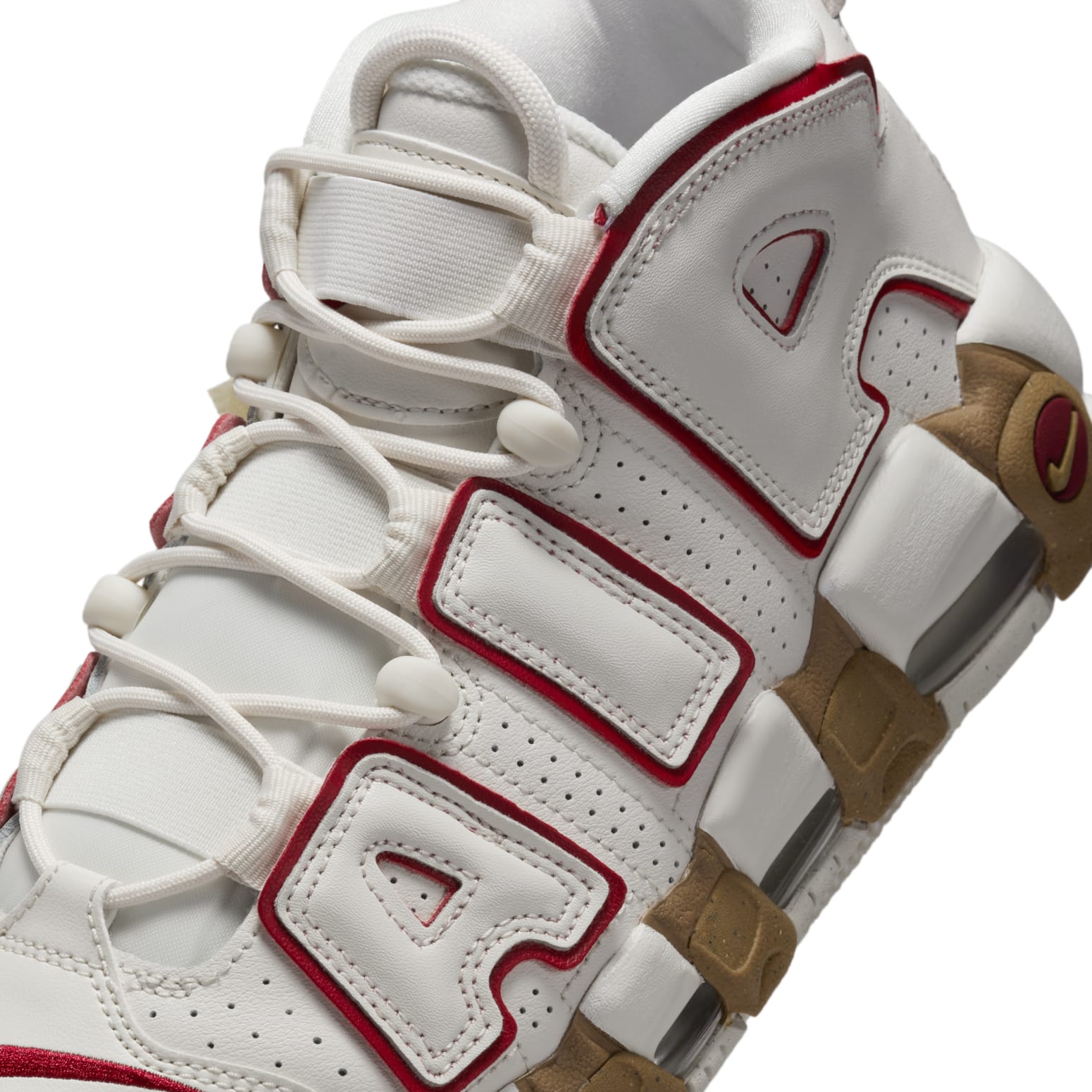 (WMNS) Nike Air More Uptempo 'Phantom Gym Red Gum' DV1137-002