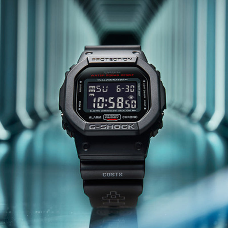 CASIO G-Shock Square 'Black' DW-5600HR-1PRC