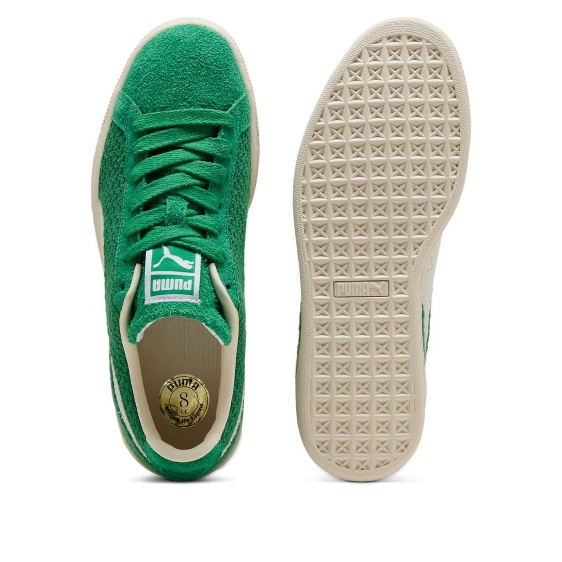 PUMA Suede Crochet 'Archive Green PUMA White' 406090-02