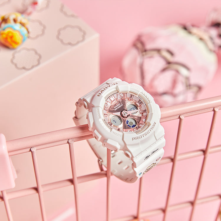 CASIO Baby-G 'White Pink' BA-130-7A1PRC