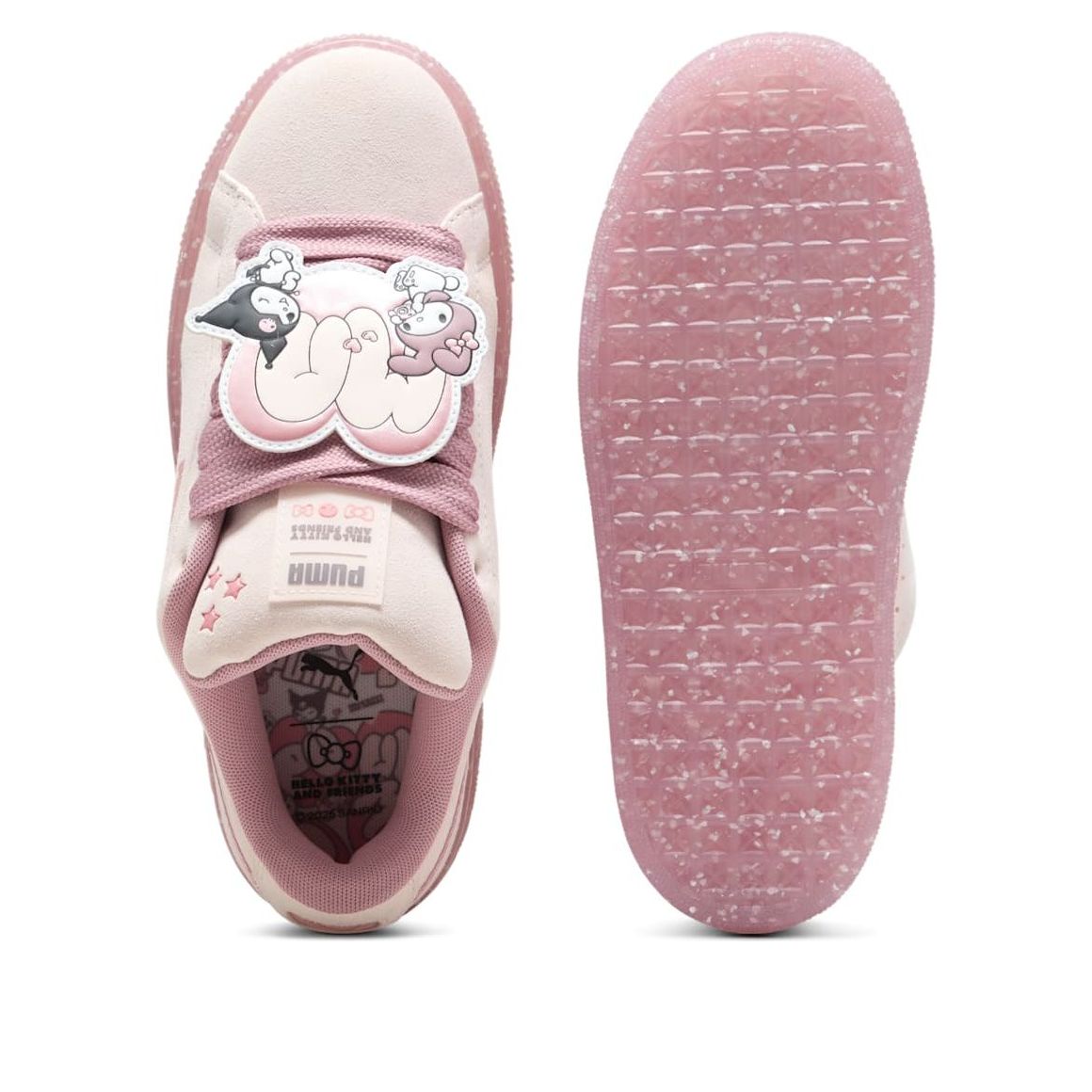 (GS) PUMA Suede XL 'Hello Kitty and Friends Jasmine Flower' 403392-01
