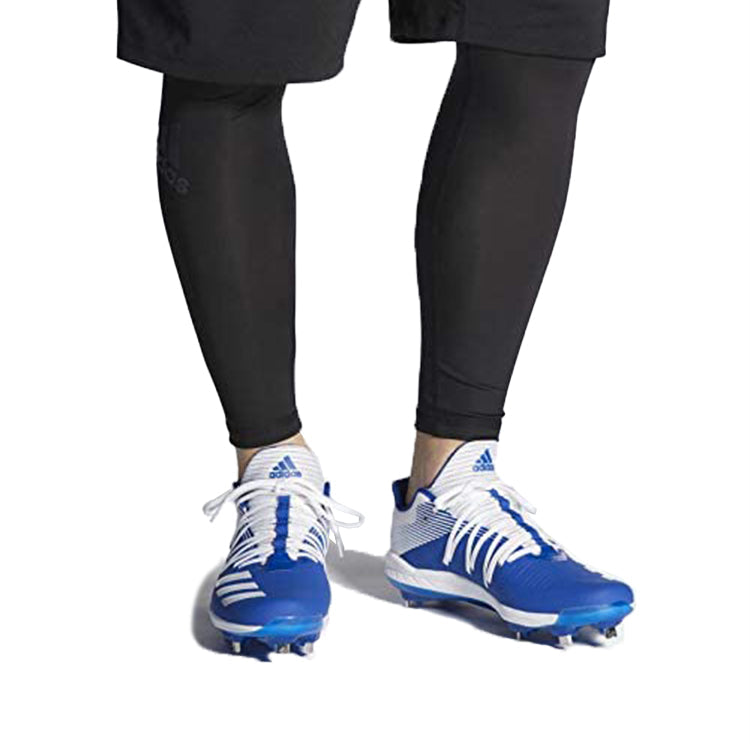 adidas Adizero Afterburner 6 Cleats 'White Blue' G27661