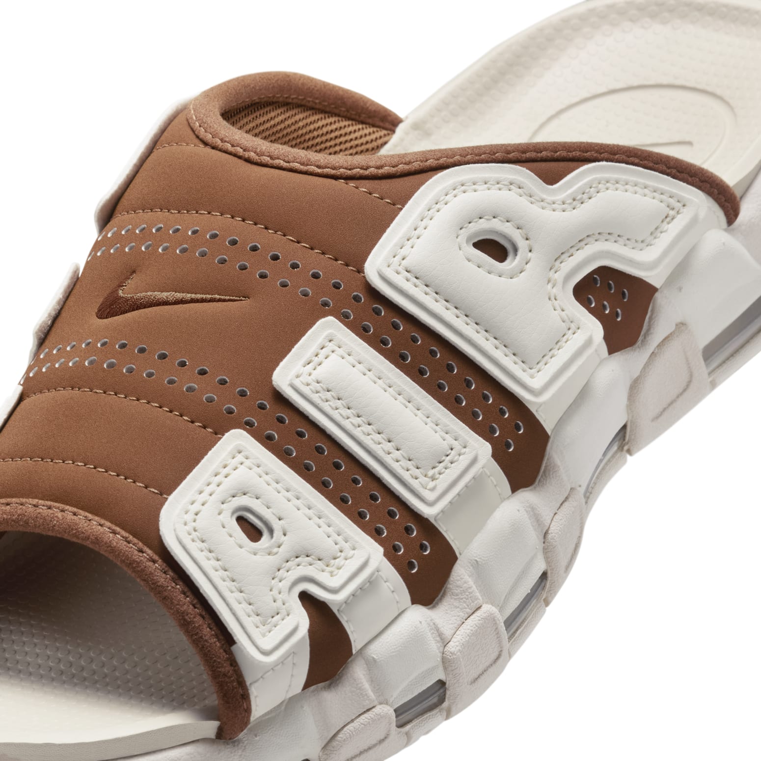 Nike Air More Uptempo Slides 'Mocha Brown' FQ8700-200