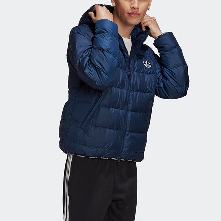 adidas originals Windproof Stay Warm Sports Down Jacket Navy Blue GE1299