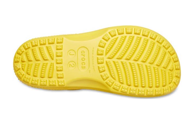 (GS) Crocs Wellington Boots Classic Boots 'Yellow' 208544-75Y