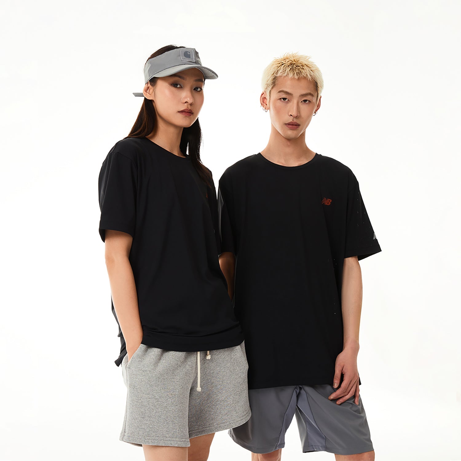 New Balance Icon Back Print T-shirt Asia Sizing 'Black' NEE25031-BK