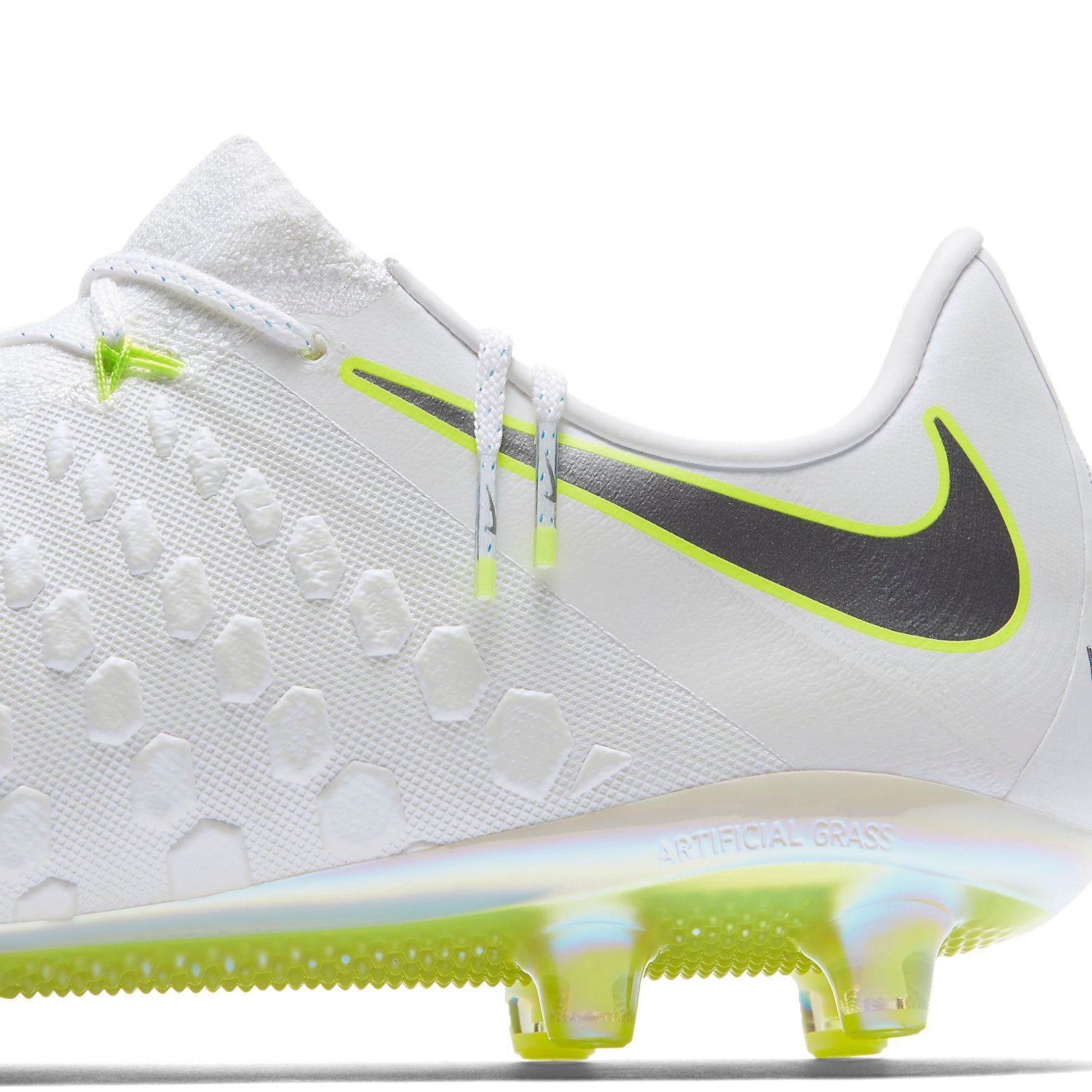 Nike Hypervenom Phantom 3 Elite AG Pro 'White Volt' AJ3818-107
