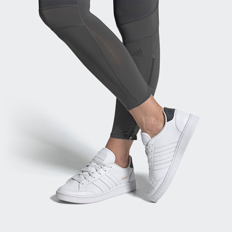 (WMNS) adidas Grand Court SE 'White Grey' FW6691