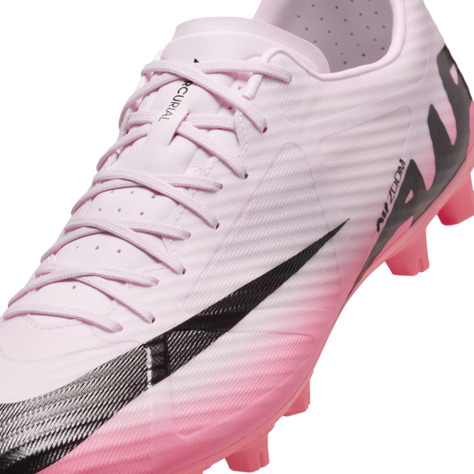Nike Zoom Mercurial Vapor 15 Academy HG Low 'Pink Foam Black' DJ5632-601