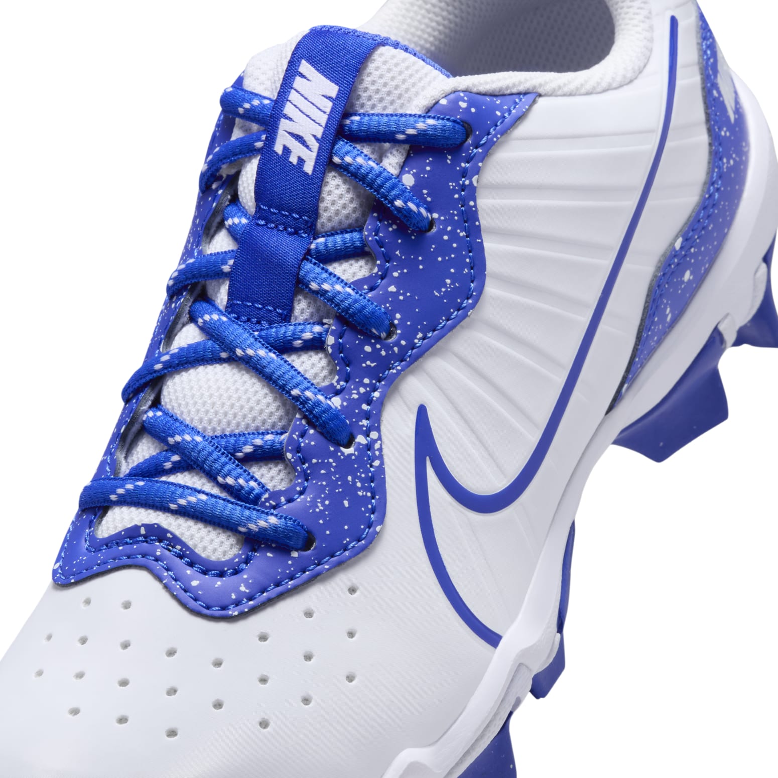 (GS) Nike Alpha Huarache 4 Keystone 'White Hyper Royal Splatter' DJ6525-105